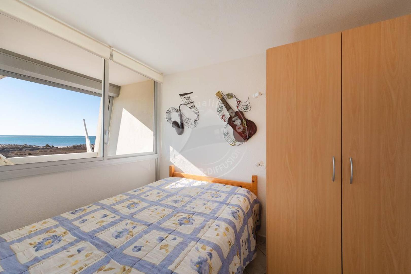 As21522 - P2 climatisé avec belle vue sur la Mer avec piscine et parking privé Le Grau-du-Roi Exterior foto